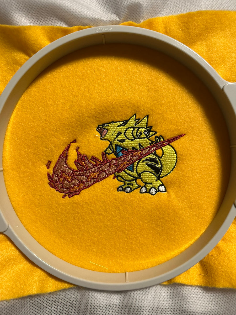 Embroidery sample